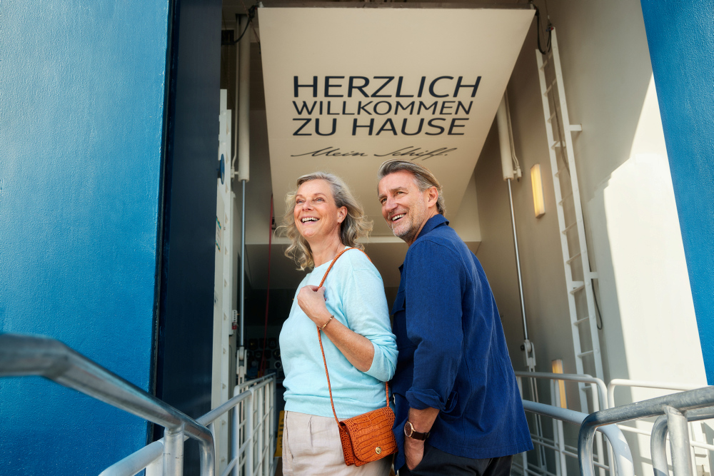 Mein Schiff Shooting 2022 Willkommen