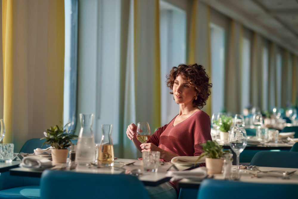 Mein Schiff Shooting 2022 Restaurant