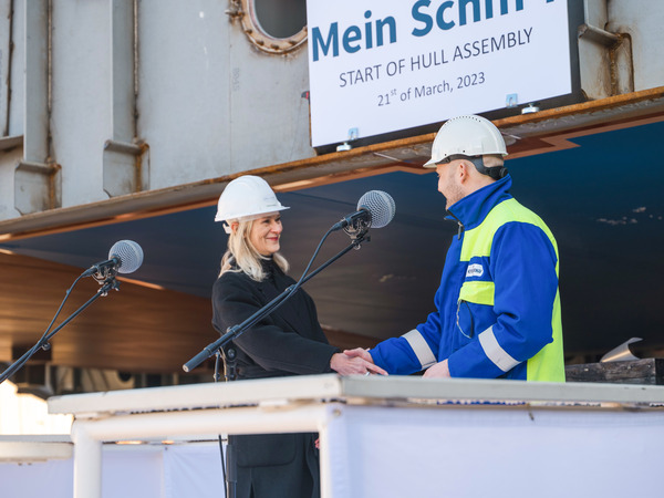 Kiellegung Mein Schiff 7