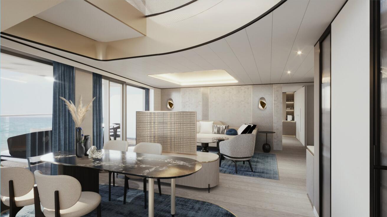 Große Freiheit Suite auf der Mein Schiff
