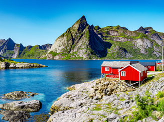 Stadt, Land, Fjord - Nordland/Norwegen