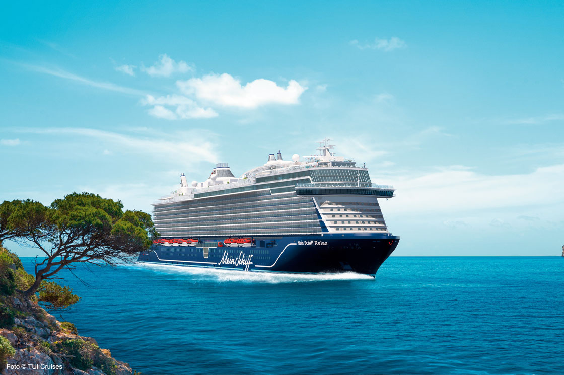 Mein Schiff Relax - das achte Schiff von TUI Cruises
