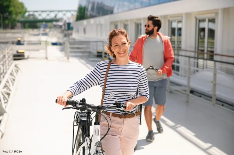 Mit den A-ROSA E-Bikes auf individueller Tour