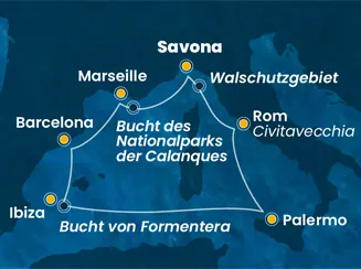  Eine Reise über das blaue Meer