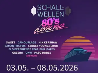 Schallwellen – 80’s Classic Rock auf der Mein Schiff 1