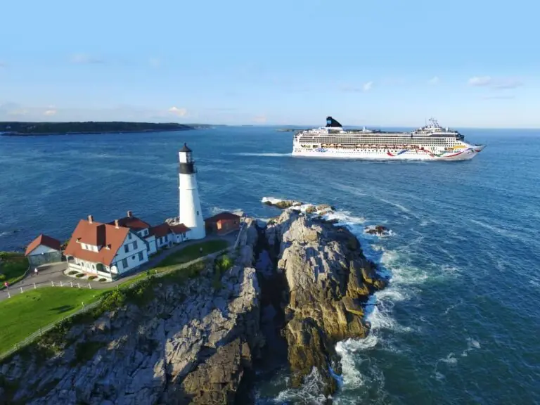 NCL dawn aerial new England