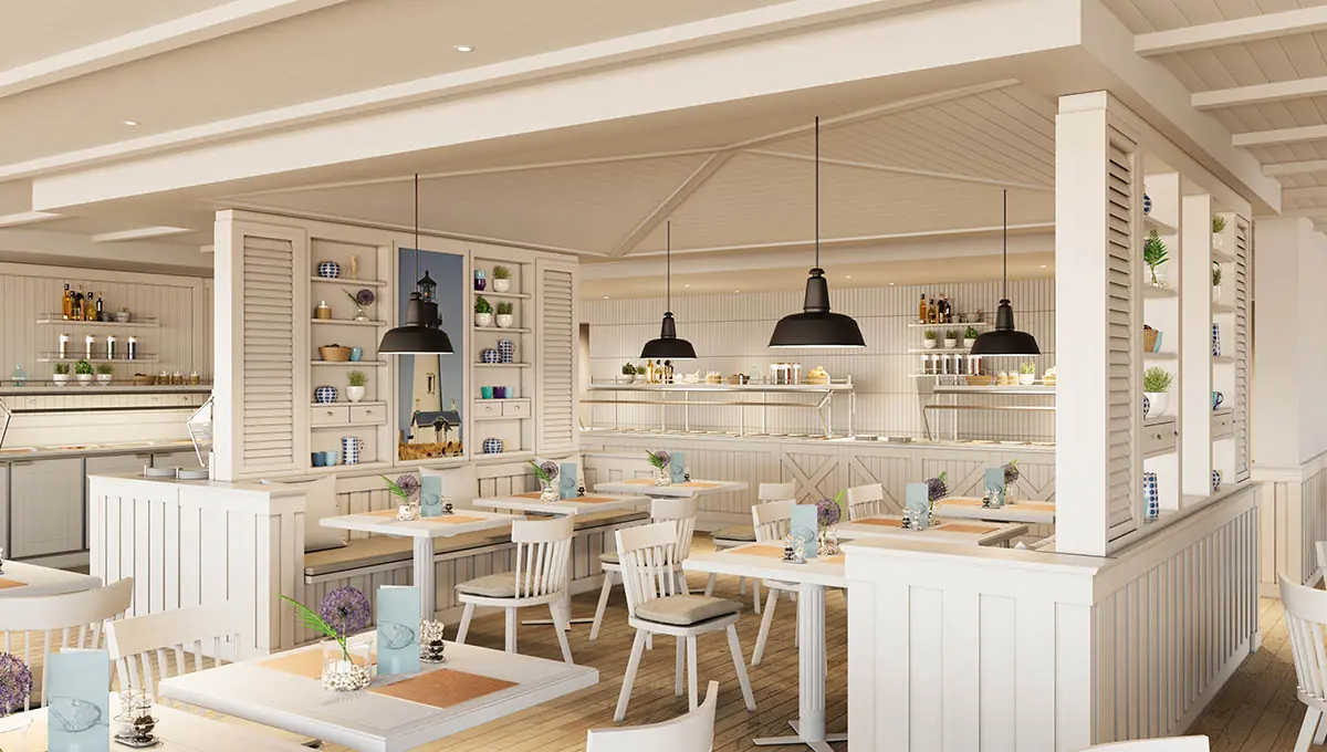 Beach House Restaurant - Foto ©: AIDA Cruises