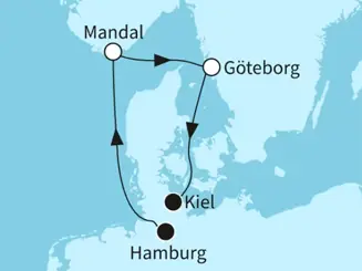 Part I: Von Hamburg über Skandinavien nach Kiel